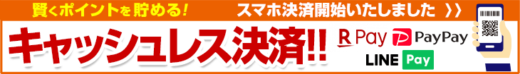 最大5%還元 キャッシュレス